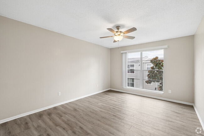 2BR, 2BA - 1,050SF - Bedroom