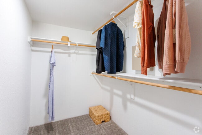 2BD, 2BA - 911SF - Primary Bedroom Closet
