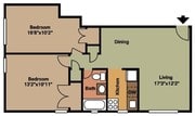 Dos habitaciones