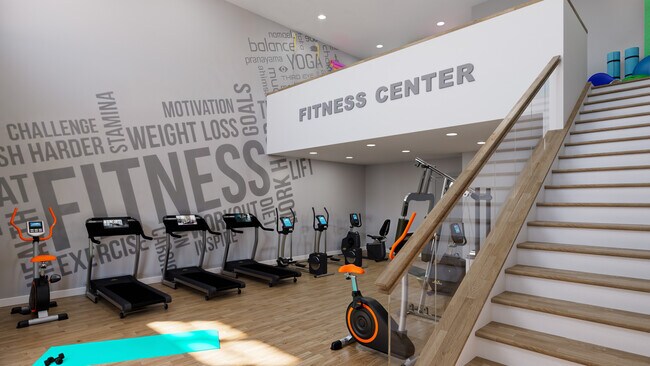 Fitness Center - The Homestead at Underhill Farms