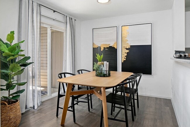 Designated dining space