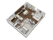 Washington - 1 Bed 1 Bath - 758 Sq. Ft.