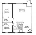 1BR/1BA