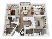 B2 floor plan The Canter