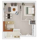One-Bedroom One-Bathroom