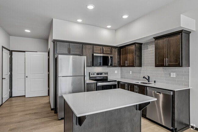 3BR, 2BA - 1,096SF - Kitchen