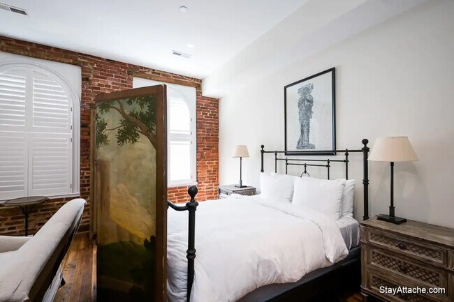 Studio sleeping area - 1737 Connecticut Ave NW