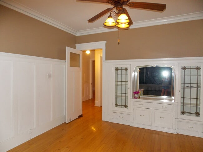 leaded glass DR buffet - 3406 N Downer Ave Unit First Floor