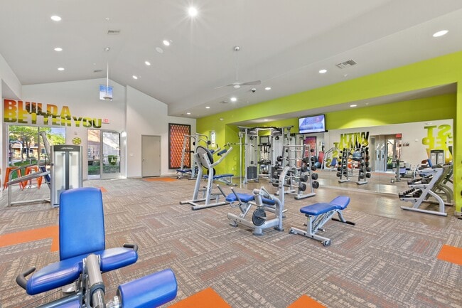 Elevate your lifestyle at Highland Groves at Morrison Ranch, where modern fitness meets stylish living. Enjoy state-of-the-art amenities in a vibrant community. Don’t miss out—schedule a tour today and see it for yourself! - Highland Groves at Morrison Ranch Apartments