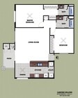 Grand 2BR, 2BA w/Private Patio - 1253 SF