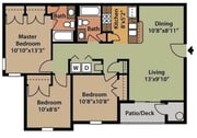 3 bed
