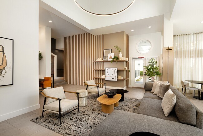 Resident lounge with seating