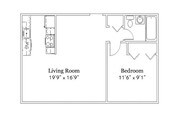 1BR/1BA