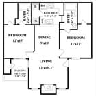 2BR/2BA