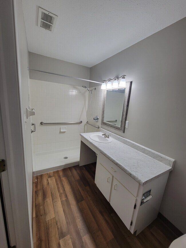 bathroom/different interior colors