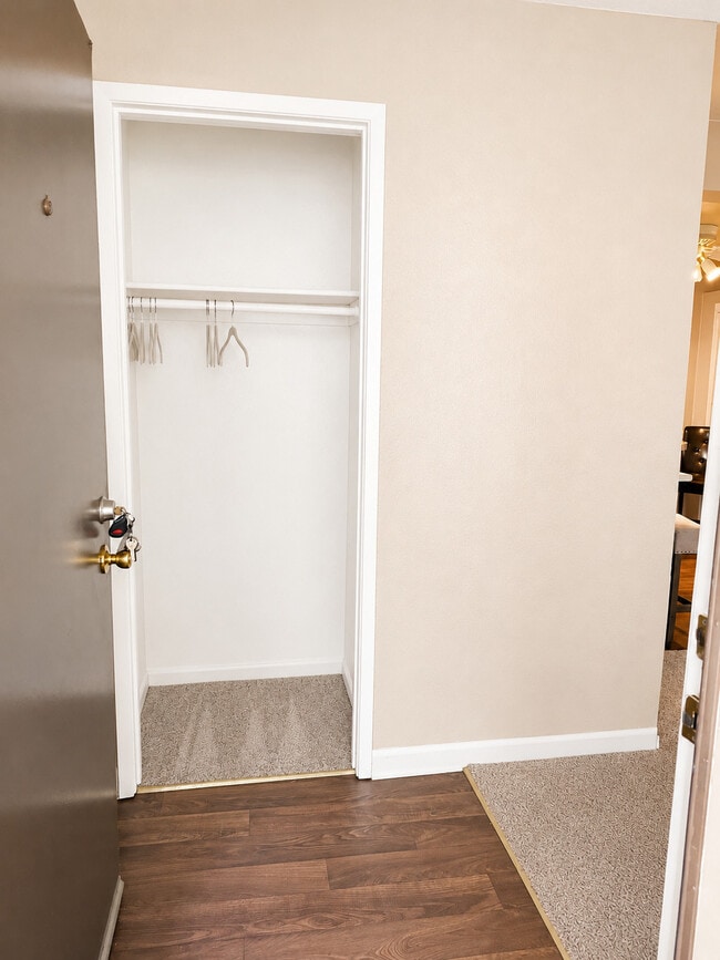 Entry Way Closet - Walnut Village