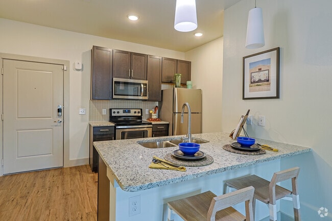 1 habitación, 1 baño - 637 pies cuadrados - Cocina - Lenox SoCo