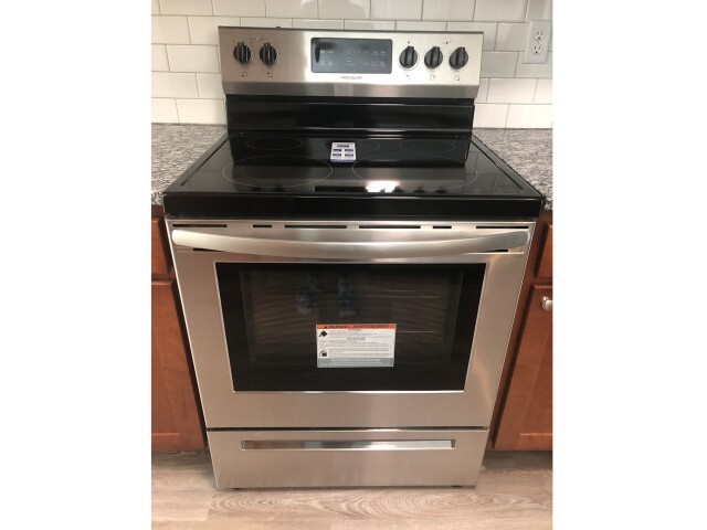 Stainless steel appliances in every home.