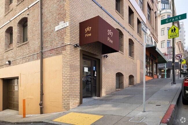 Entrance - 567 Pine Apartments