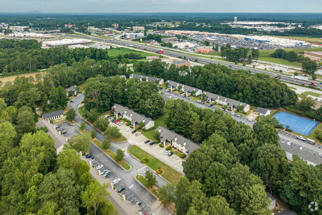 Aerial - Tall Oaks Rental