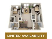 2 Bedroom | 2 Bathroom