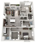 Solana Olde Town Station - Sapphire - 2 Beds - 2 Baths - 1190 Sq. ft.
