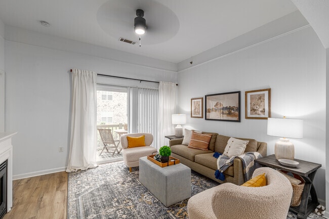 2 BR, 2 BA - 1055SF - Living Room