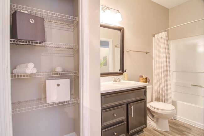 Bathroom with Ample Storage Space