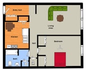 1 Bedroom Flat