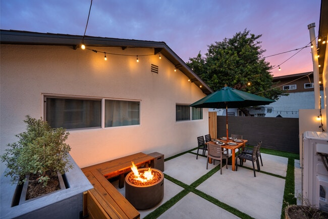 Courtyard style Patio, all yours and gated. Perfect for Al-fresco meals any time. - 4746 W 159th St