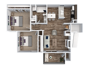 2 Bedroom 1 Bathroom