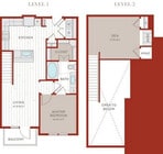 A1 Loft floor plan Bluffs at Midway Hollow