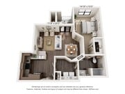 A2 | 1x1 | 820 sf