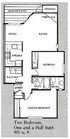 2BR/1.5BA