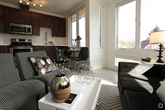 Living Room - One Bedroom