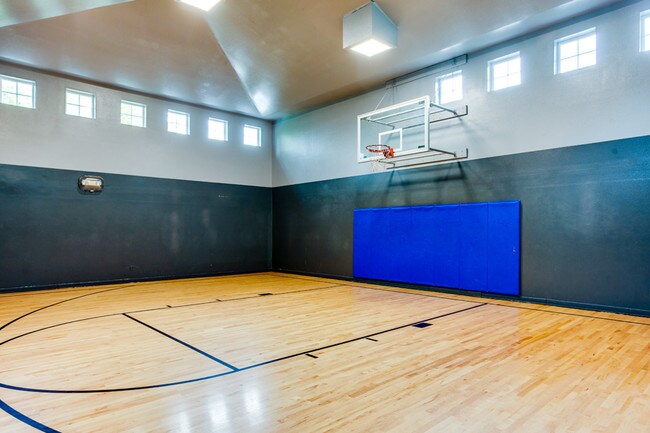Basketball court on-site