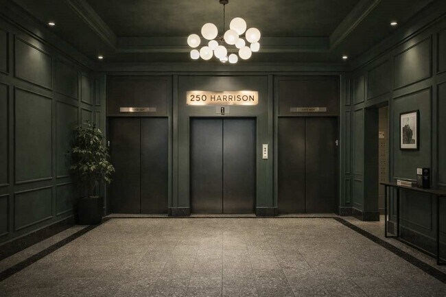 Lobby Rendering - The Harrison Building