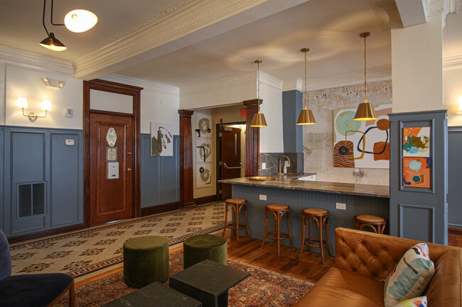 The Addison - Lobby - Welcome to the Addison-Historic Charm Meets Modern Living in Midtown Detroit