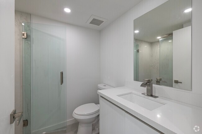 1BR, 1BA Unit Interior Example - 710 7th St