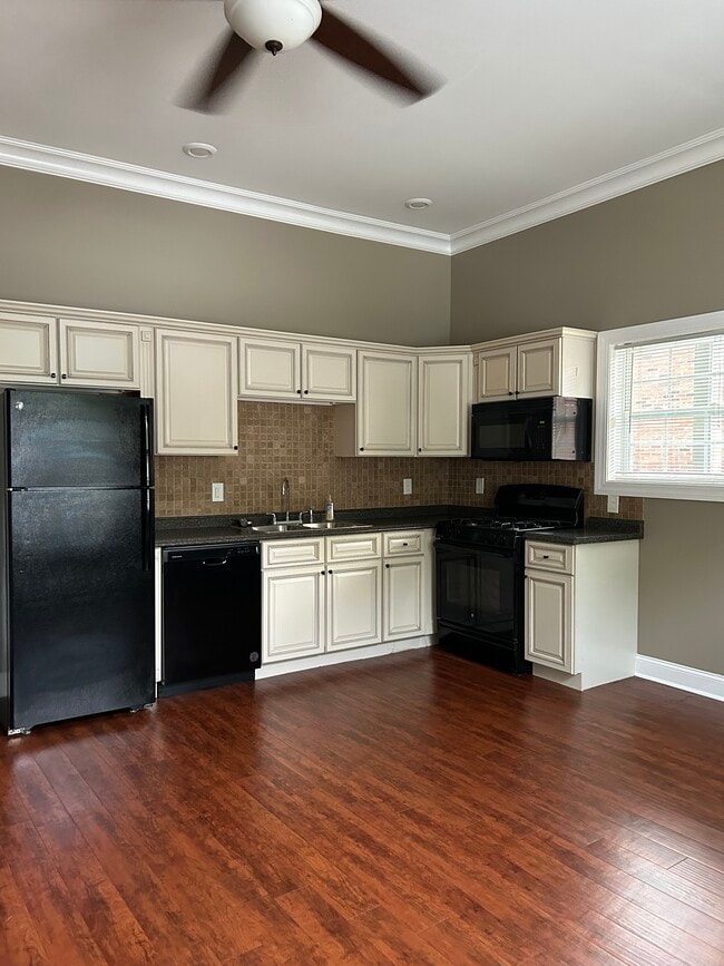 Open kitchen and living room concept - 297 Buffalo St Unit 3 Upper Front Rear