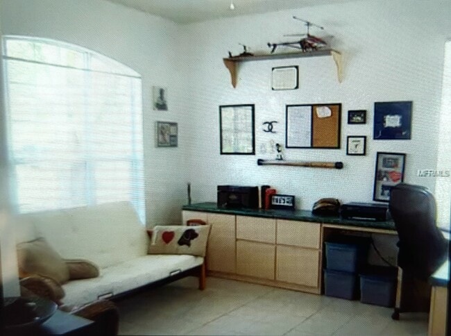 Front room can be used as office or family room