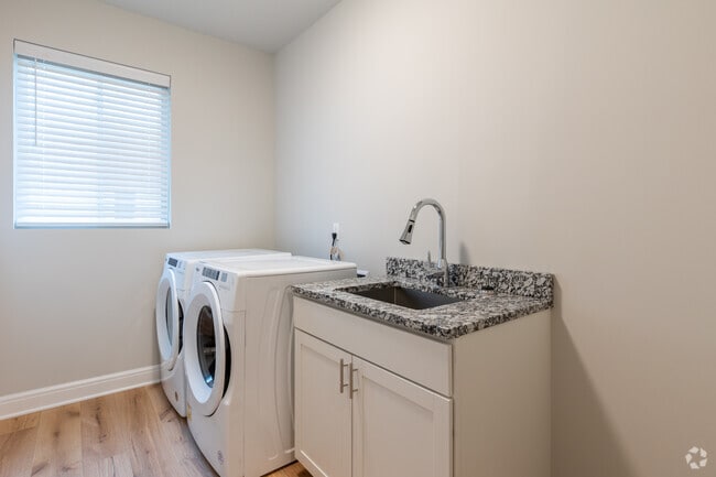 Convenient In-Unit Laundry
