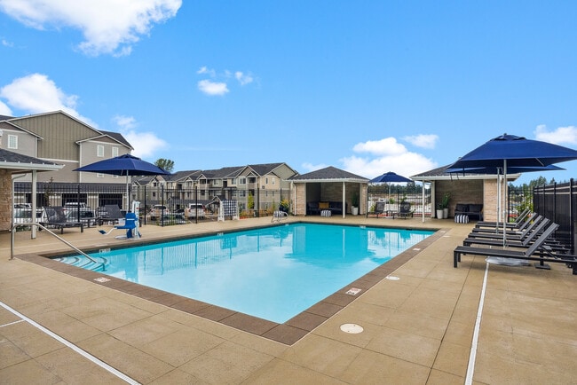 Pool + Lounge Area