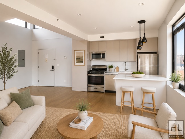 Bushwick Avenue / Corner Penthouse 2-Bed 1-Bath / AVAILABLE, SEPT 1st.