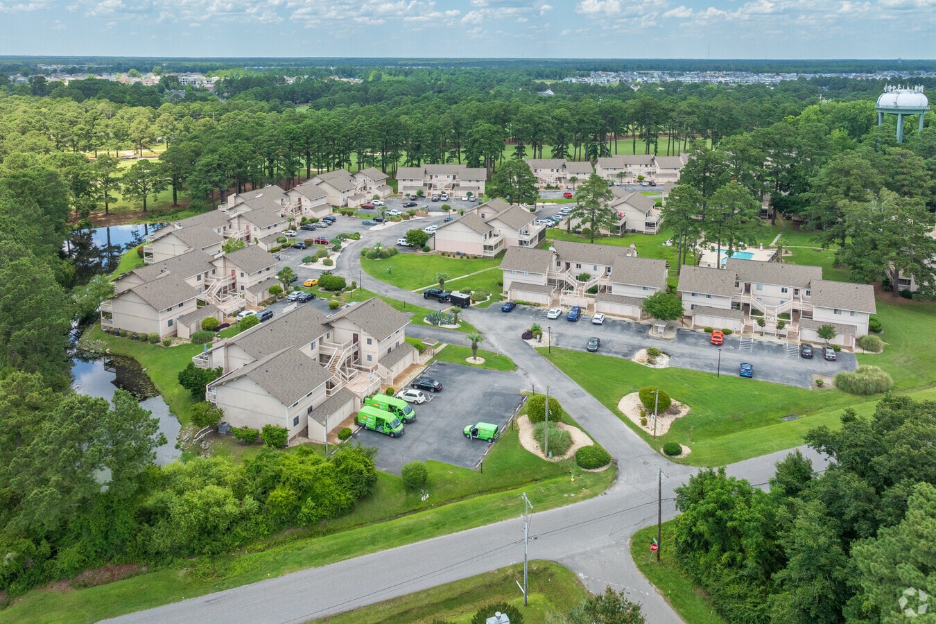 Aerial view. - Shorewood Condos