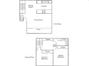 2BR/1.5BA