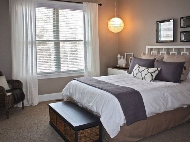 One bedroom - bedroom - Shadowood Apartments