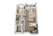 A3 floor plan Asher Towne Lake