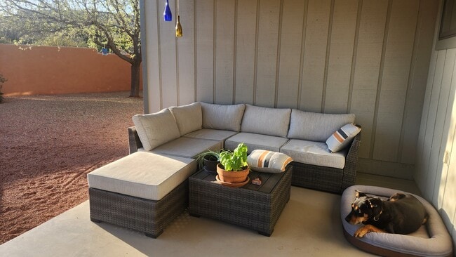 Back patio - 175 Creek Rock Rd