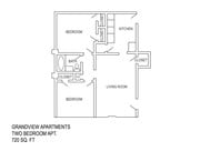 2BR/1BA